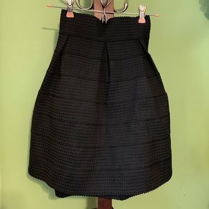 NWT bebe black skirt size XS